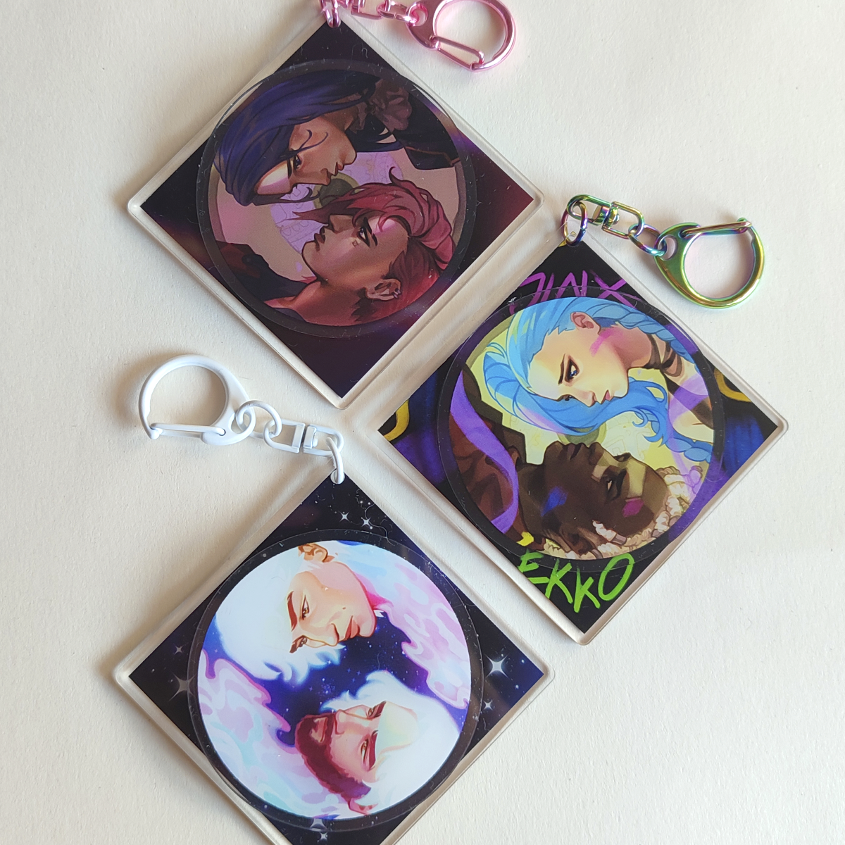 Arcane disc spinning keychains [PRE-ORDER]