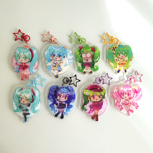 Hatsune Miku keychains [PRE-ORDER]